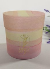 Коробка круглая 13,5*13,5 Радуга№6