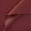 Пленка матовая однотонная двухсторонняя вишневый 58см*10м±5% 65мкм