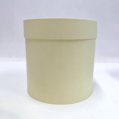 Коробка круглая 18*18 бумага дизайнерская Чайная роза
