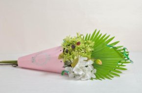 Конус для цветов You розовая