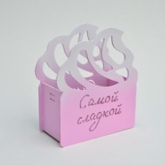 Кашпо Самой сладкой 180*80*h210 Пастельно-розовый