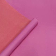 Бумага матовая пл.двухсторонняя розовый\винный 68 см*10 м ± 5%