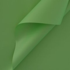 Пленка матовая Корея однотонная двухсторонняя лайм 58см*10м±5% 50мкм