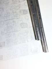 Пленка Мишки серебро 70см*10ярд ± 5%