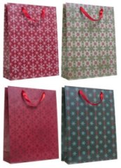 Подарочные пакеты Новогодний в ассортименте, 31x42x12 см