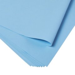 Фоамиран 60х70 см, (10 листов в уп.), 1,1мм цв. светло-голубой