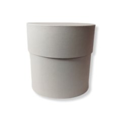 Коробка круглая 16*16 .пудровый