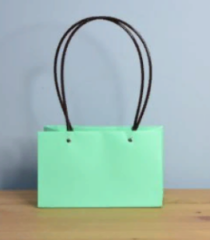 Пакет матовый Мастхэв прямоугольный 22*10*13см тиффани