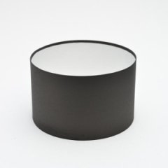 Коробка круглая без крышек 21*12 черный