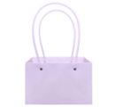 Сумка с пластиковыми ручками 22*10,5*13,3 cm нежно-сиреневый