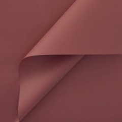 Пленка матовая/перламутровая однотонная пюсовый 48см*10м±5% 65мкм