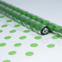 Пленка Горох крупный салатовый 70см*10ярд ± 5%