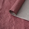 Бумага Эколюкс двухцветная винный/белый 70см * 5 ярдов ± 5%