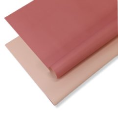 Пленка матовая двухсторонняя розовый беж/коралловый 10 листов 58*58 50мкр