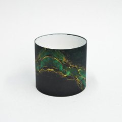 Коробка круглая без крышек 16*16 .Яшма