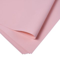 Фоамиран 60х70 см, (10 листов в уп.), 1,1мм цв. бледно-розовый