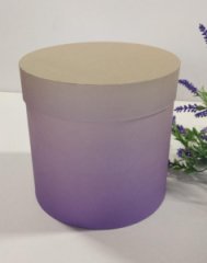 Коробка круглая 18*18 Градиент№8