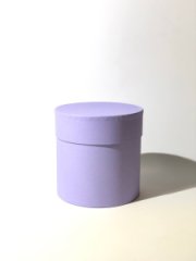 Коробка круглая 16*16 .сиреневый