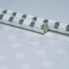 Пленка Горох крупный белый 70см*10ярд ± 5%