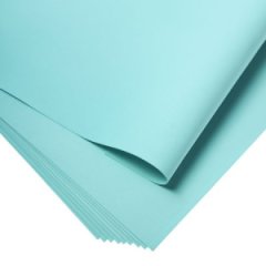 Фоамиран 60см х70см, (10 листов в уп.), 1,2 мм цв. тиффани