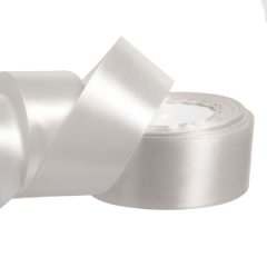 Лента атласная 3,8/25 жемчужный