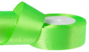 Лента атласная 3,8/25 салатовый