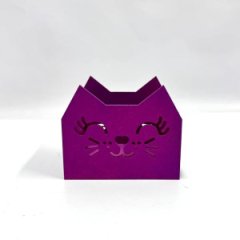 Кашпо Котики фуксия Акция