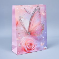 Пакет подарочный Фантазия 1, 40*30*12см (уп 12шт)