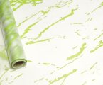 Пленка матовая с рисунком 50 мкр Мрамор салатовый 60см*10 ярд ± 5%