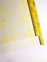 Пленка Мишки желтый 70см*10ярд ± 5%