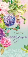 Конверт для денег С Днем Рождения! 0322.969