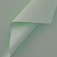 Пленка матовая однотонная двухсторонняя светло-салатовый 58см*10м±5% 65мкм