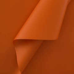 Пленка матовая Корея однотонная двухсторонняя абрикос 58см*10м±5% 50мкм
