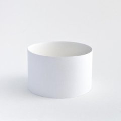 Коробка круглая без крышек 21*12 белый