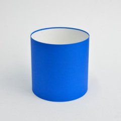 Коробка круглая без крышек 18*18 синий