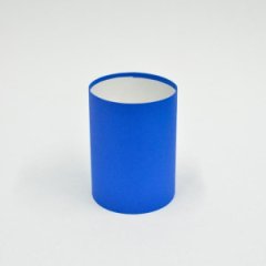 Коробка круглая без крышек 13*18 синий