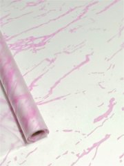 Пленка матовая с рисунком 50 мкр Мрамор ярко-розовый 60см*10 ярд ± 5%