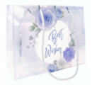 Сумка пластиковая Best Wishes 3 27х21х11 см