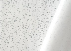 Пленка матовая Крапление цв.белый/серебро 10 листов 58*58 50мкр