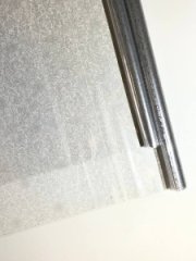 Пленка Цветы серебро  70см*10ярд ± 5%