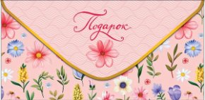 Конверт для денег Подарок 0323.347