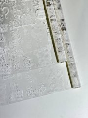 Пленка Мишки белая 70см*10ярд ± 5%