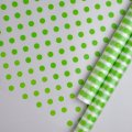 Пленка матовая (MDS) Горох салатовый 60см,40мкм 200гр
