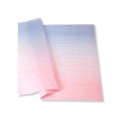 Тишью Градиент, 50*70см/20л, розовый/синий